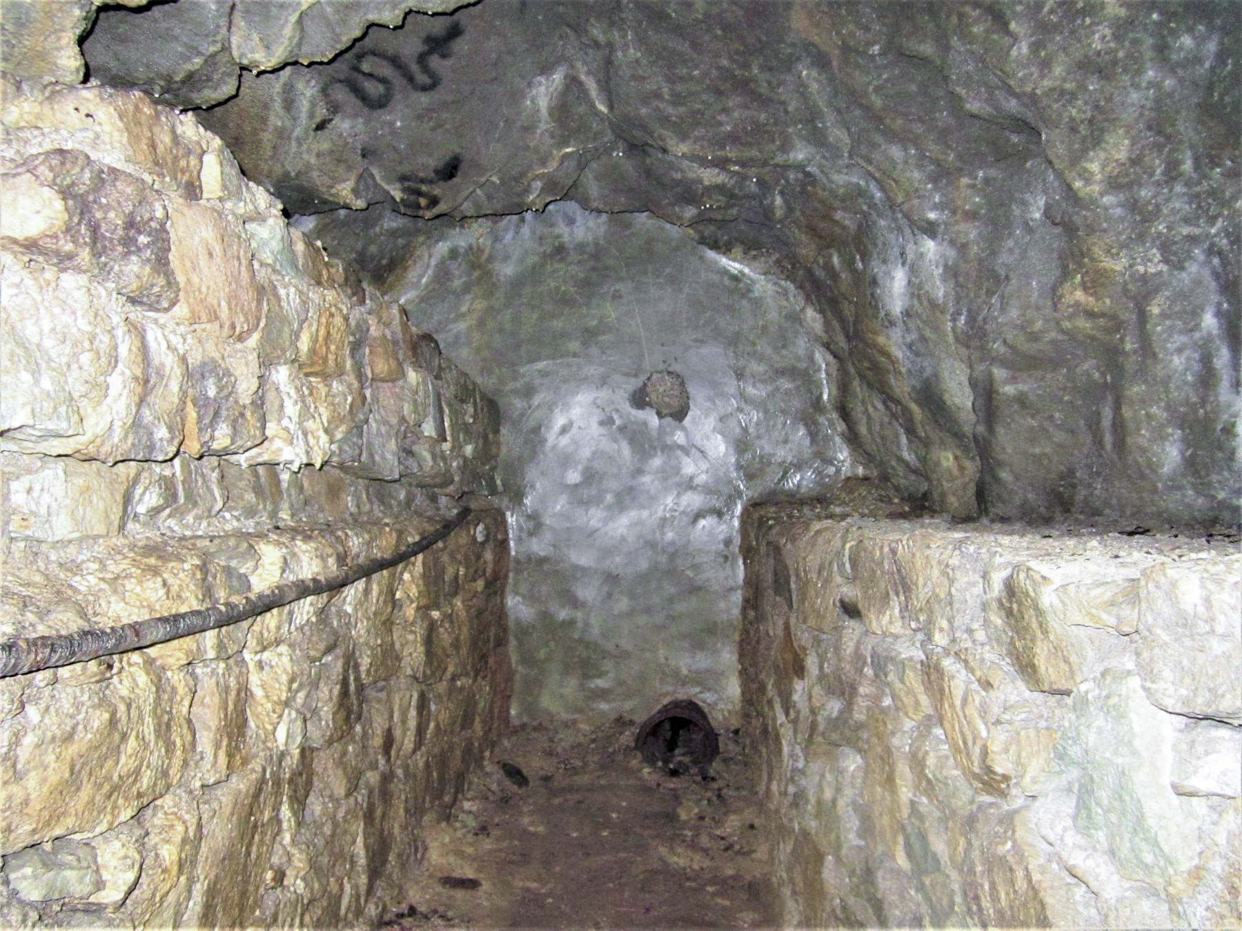 Ligne Maginot - AMODON - (Abri) - Extrémité de la galerie d'égout - Gregory Fuchs