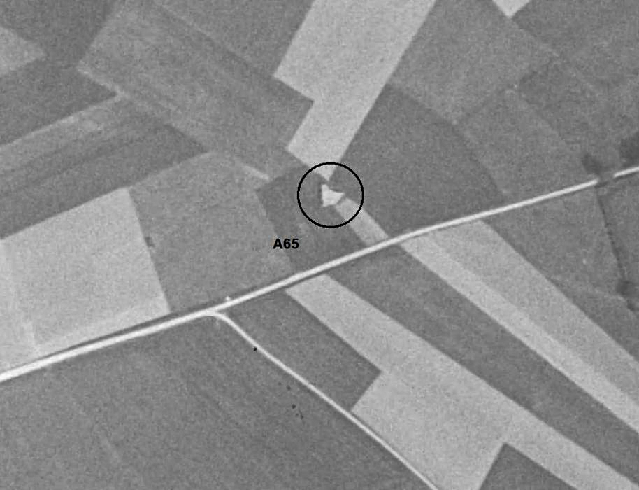 Ligne Maginot - A65 - LES TOURELLES SUD - (Blockhaus lourd type STG / STG-FCR - Double) -  - IGN - Géoportail 1953