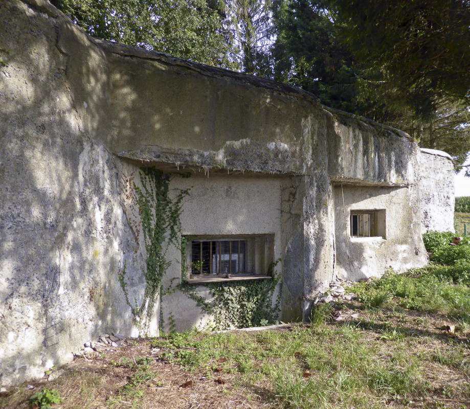 Ligne Maginot - A65 - LES TOURELLES SUD - (Blockhaus lourd type STG / STG-FCR - Double) - Les créneaux - François VILLARS