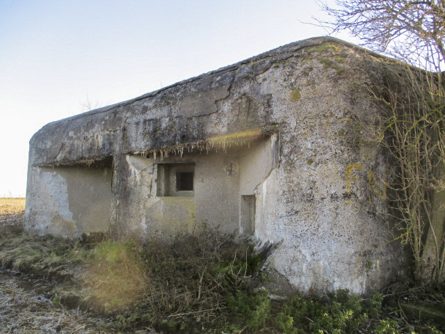 Ligne Maginot - A64 - QUATRE VENTS - (Blockhaus lourd type STG / STG-FCR - Double) - Chambres de tir nord-ouest - Smardz Félix