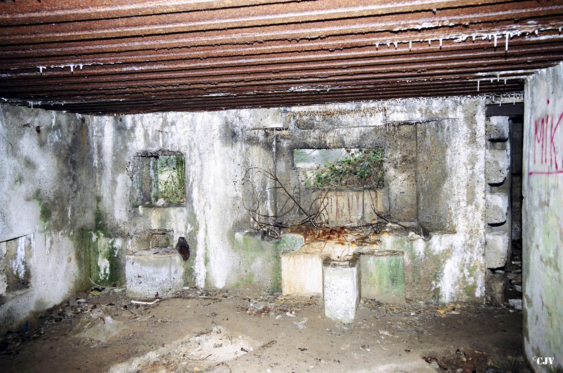 Ligne Maginot - A69 - PAVOT - (Blockhaus lourd type STG / STG-FCR - Double) - Les créneaux nord-ouest - Caspar Vermeulen