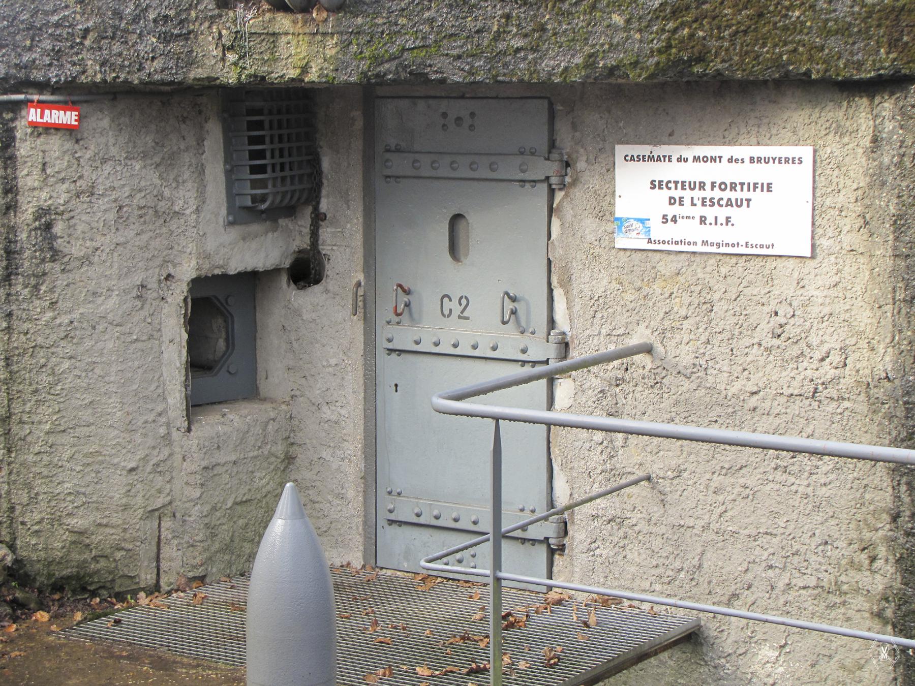 Ligne Maginot - CIMETIERE DU MONT DES BRUYERES - C2 - (Casemate d'infanterie) -  - VERMEULEN Vincent