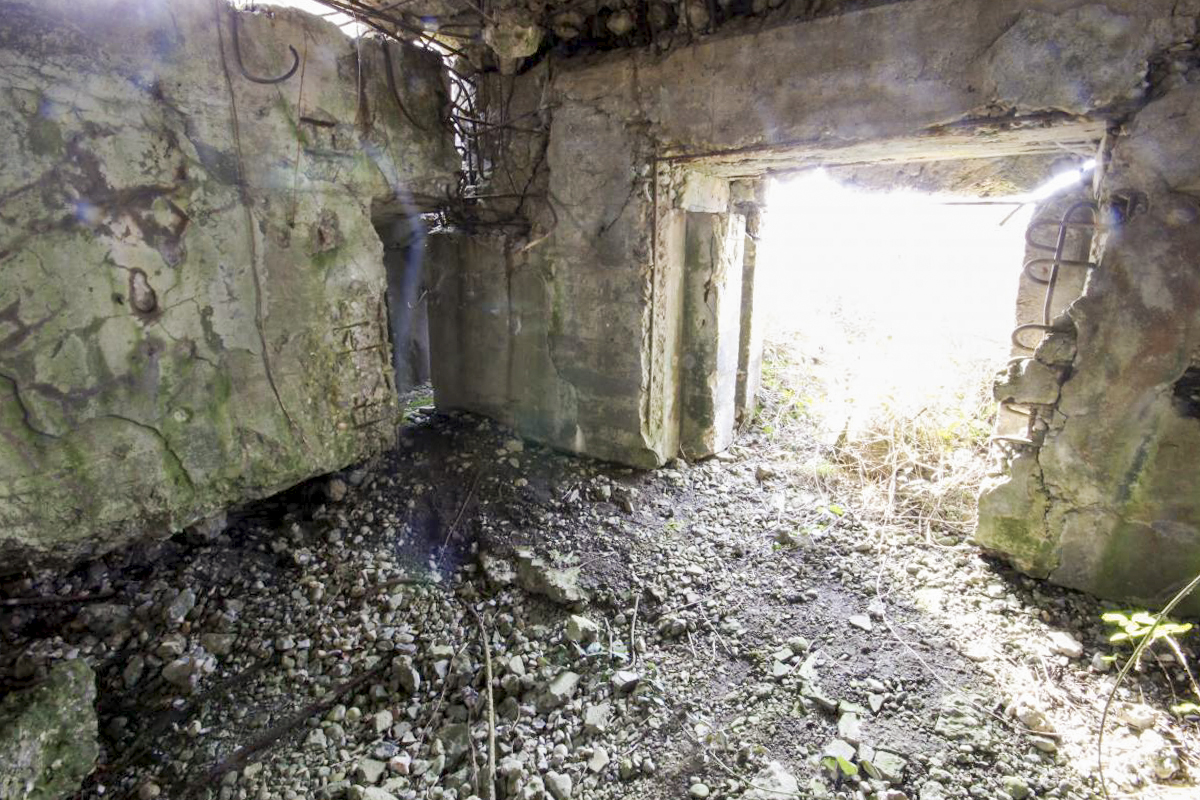 Ligne Maginot - C15N - LA BARRIERE 1 - (Blockhaus pour canon) - Les deux entrées - Michel & Philippe ZIMMER