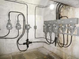 Ligne Maginot - SAINTE AGNES (SAG) - EO9 - (Ouvrage d'artillerie) - Salle de neutralisation
Tableau électrique