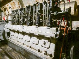 Ligne Maginot - BARBONNET (BT) - (Ouvrage d'artillerie) - Usine électrique
Moteur SMIM