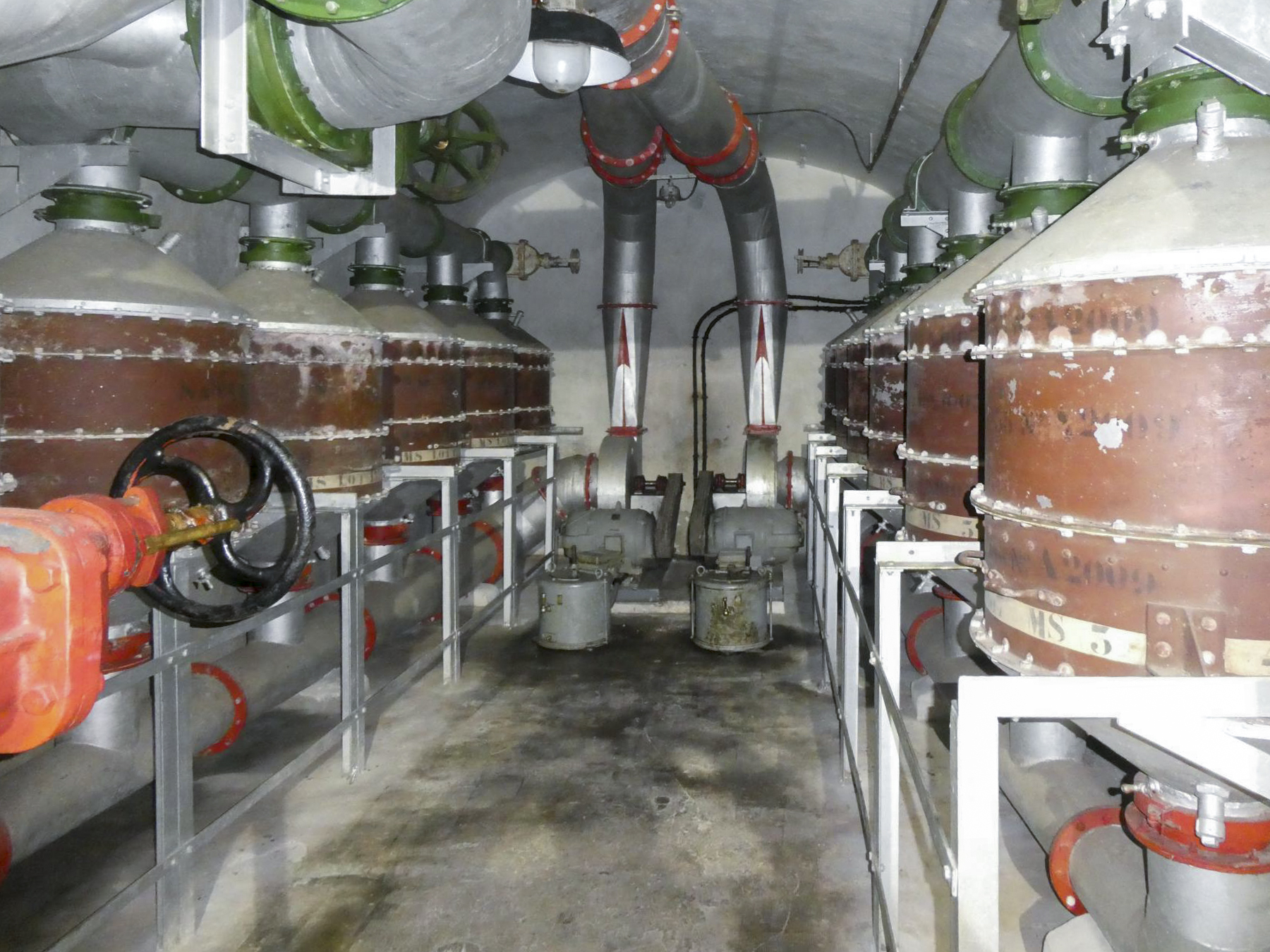 Ligne Maginot - SAINTE AGNES (SAG) - EO9 - (Ouvrage d'artillerie) - Salle de neutralisation - Daniel ELLENA - Philippe CUNY