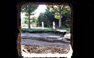 Ligne Maginot - 415 - RIEBEL - (Casemate d'infanterie) - Chambre de tir Sud
Vue depuis le créneau FM