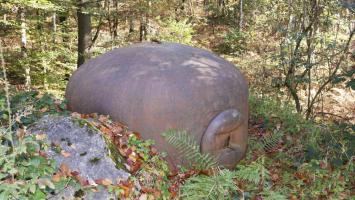 Ligne Maginot - LIEVRE EST - C8 - (Casemate d'infanterie) - Cloche GFM type B