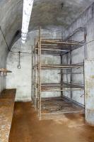 Ligne Maginot - LAVOIR - (Ouvrage d'artillerie) - Chambre de troupe
Noter les lits sur 4 étages !