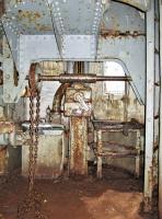 Ligne Maginot - LAVOIR - (Ouvrage d'artillerie) - Bloc 4 
Mécanisme du plancher mobile de la cloche JM gauche