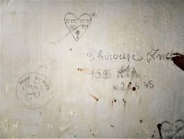 Ligne Maginot - LAVOIR - (Ouvrage d'artillerie) - Bloc 4 
Graffiti