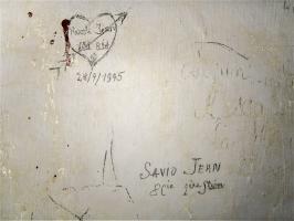 Ligne Maginot - LAVOIR - (Ouvrage d'artillerie) - Bloc 4 
Graffiti