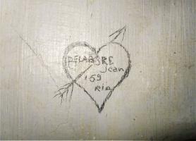 Ligne Maginot - LAVOIR - (Ouvrage d'artillerie) - Bloc 4 
Graffiti