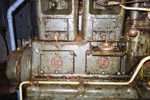 Ligne Maginot - LAVOIR - (Ouvrage d'artillerie) - L'usine électrique
Moteur CLM
