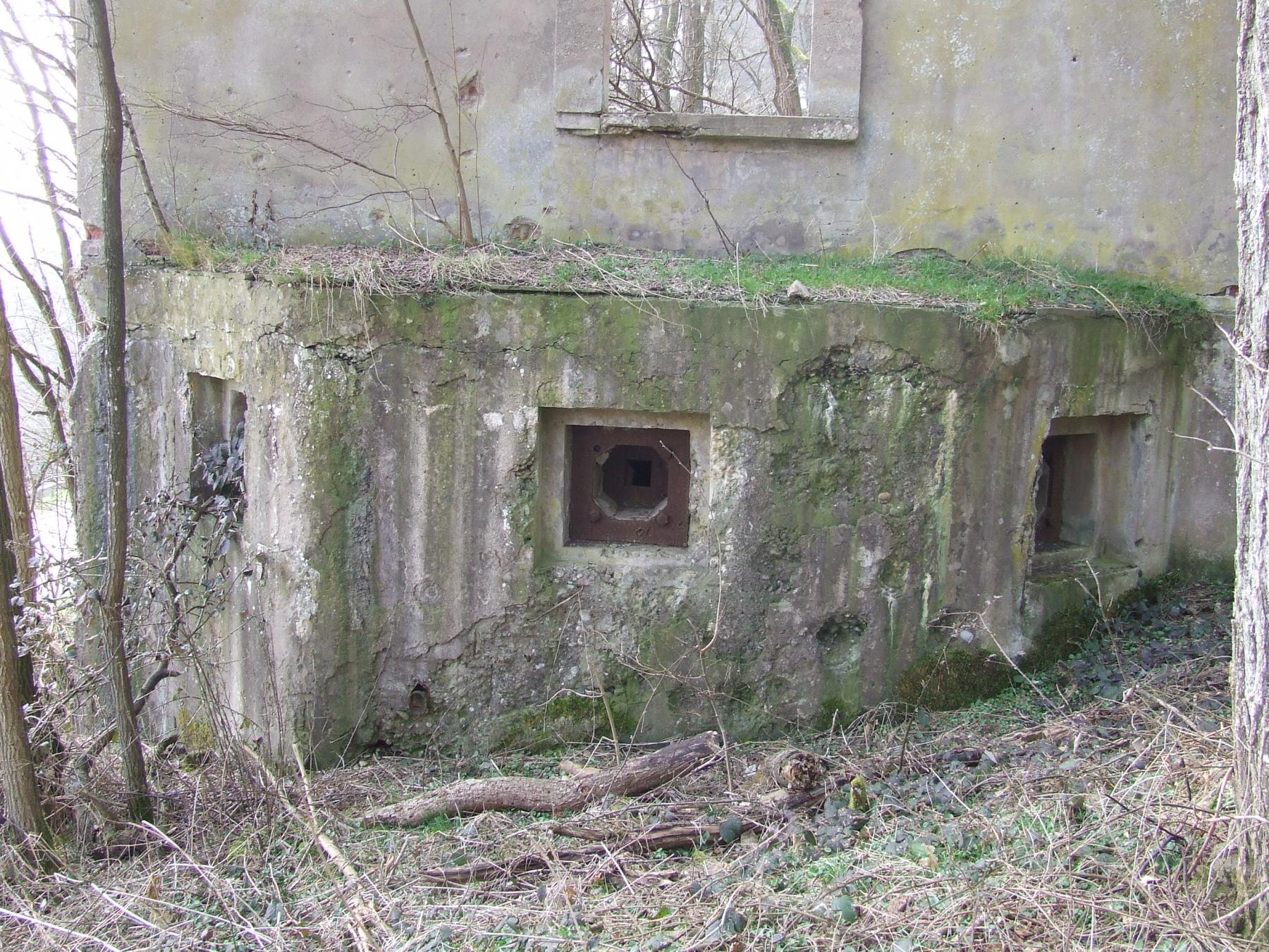 Ligne Maginot - LIEDERSCHIEDT - MAISON FORTE - (Poste GRM - Maison Forte) - Le blockhaus pour FM. - STENGER Mathieu