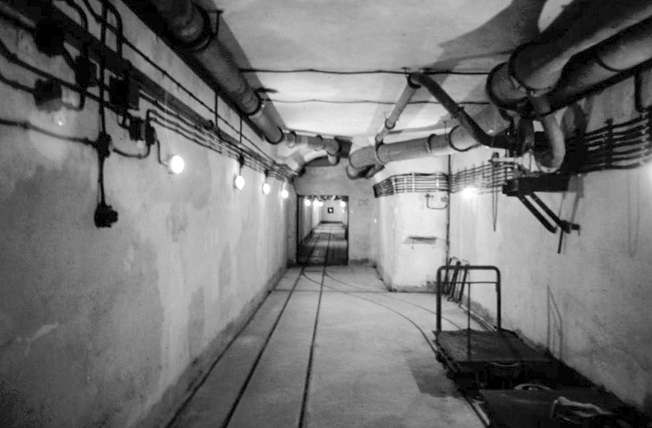Ligne Maginot - BARBONNET (BT) - (Ouvrage d'artillerie) - Galerie entre bloc 1 et le casernement - LOVINY Alain