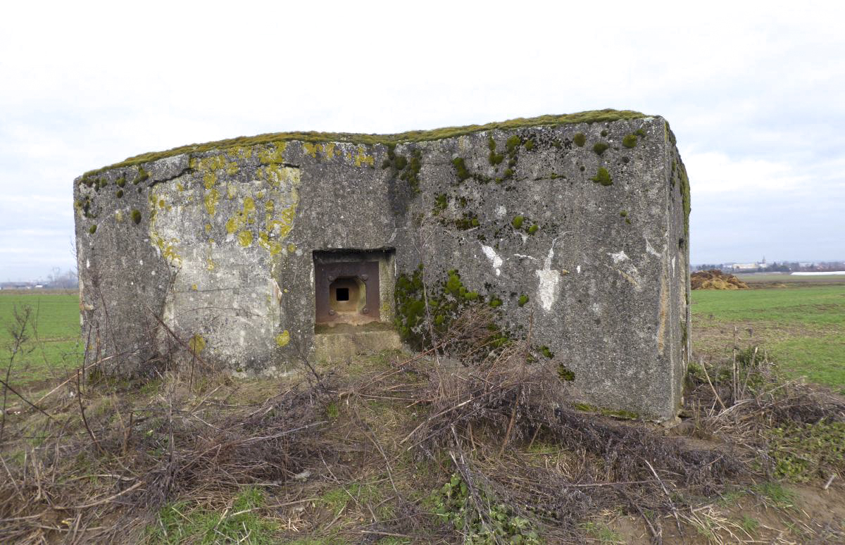 Ligne Maginot - B460 - RESERVOIR D'ONNAING (PDS) - (Abri actif) - Face droite - François VILLARS