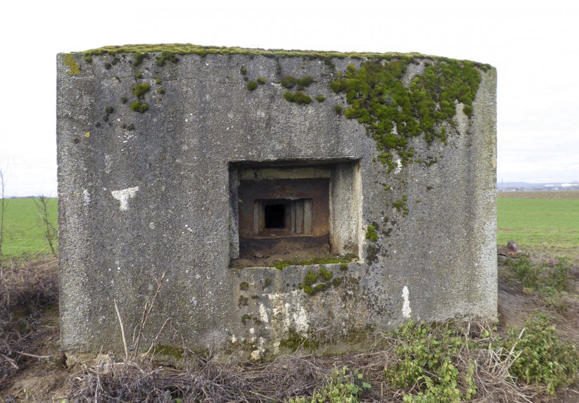 Ligne Maginot - B460 - RESERVOIR D'ONNAING (PDS) - (Abri actif) - Face avant - François VILLARS