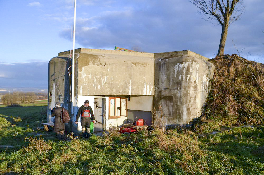 Ligne Maginot - 87 - VERNES - (Casemate d'infanterie) - Vue extérieure de l'entrée - D. Froehly