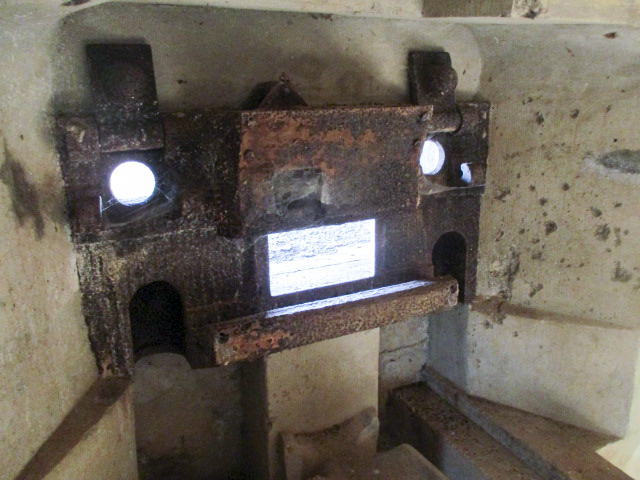 Ligne Maginot - B517 - BRY - (Blockhaus pour canon) - Intérieur du blockhaus. - Smardz Félix