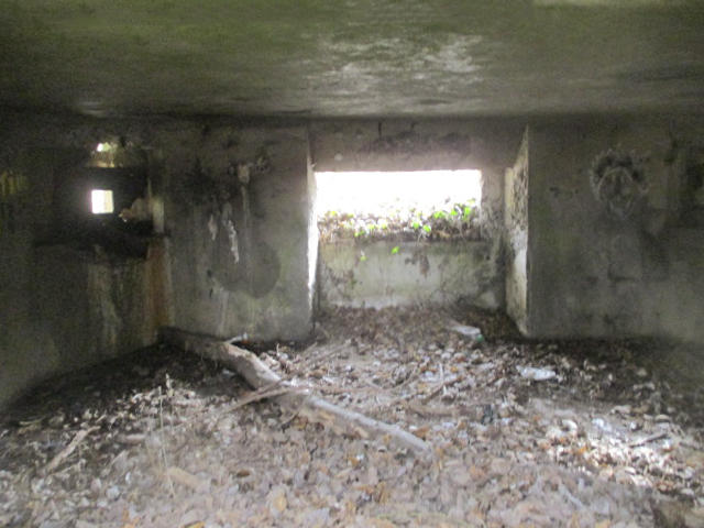 Ligne Maginot - B527 - MOULIN D'EN BAS SUD - (Blockhaus pour canon) - Intérieur du blockhaus. - Smardz Félix