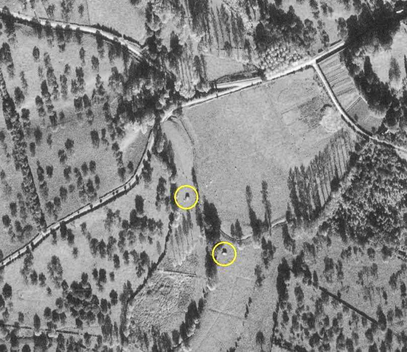Ligne Maginot - B531 - QUELIPONT Sud (Blockhaus pour canon) -  - IGN - Géoportail 1967