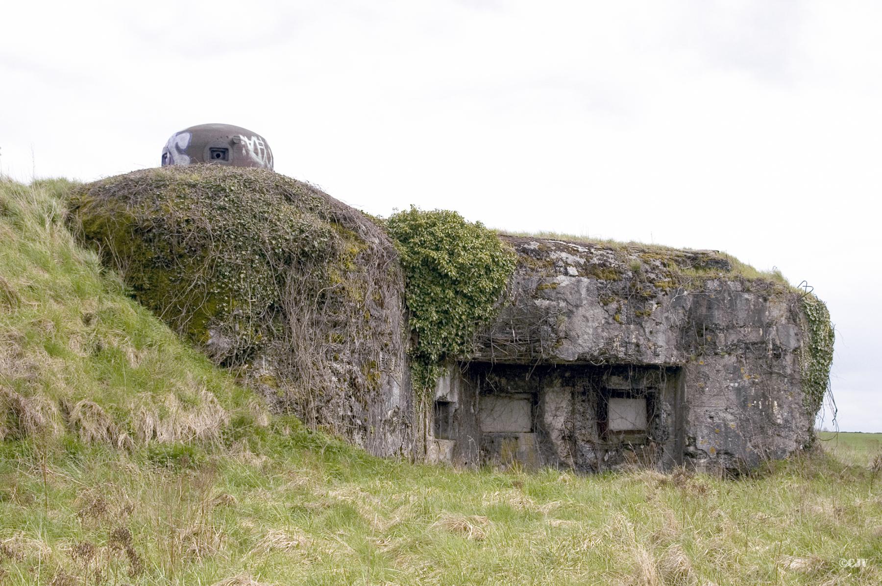 Ligne Maginot - JENLAIN - C14 - (Casemate d'infanterie) - Chambre de tir - Lia VERMEULEN