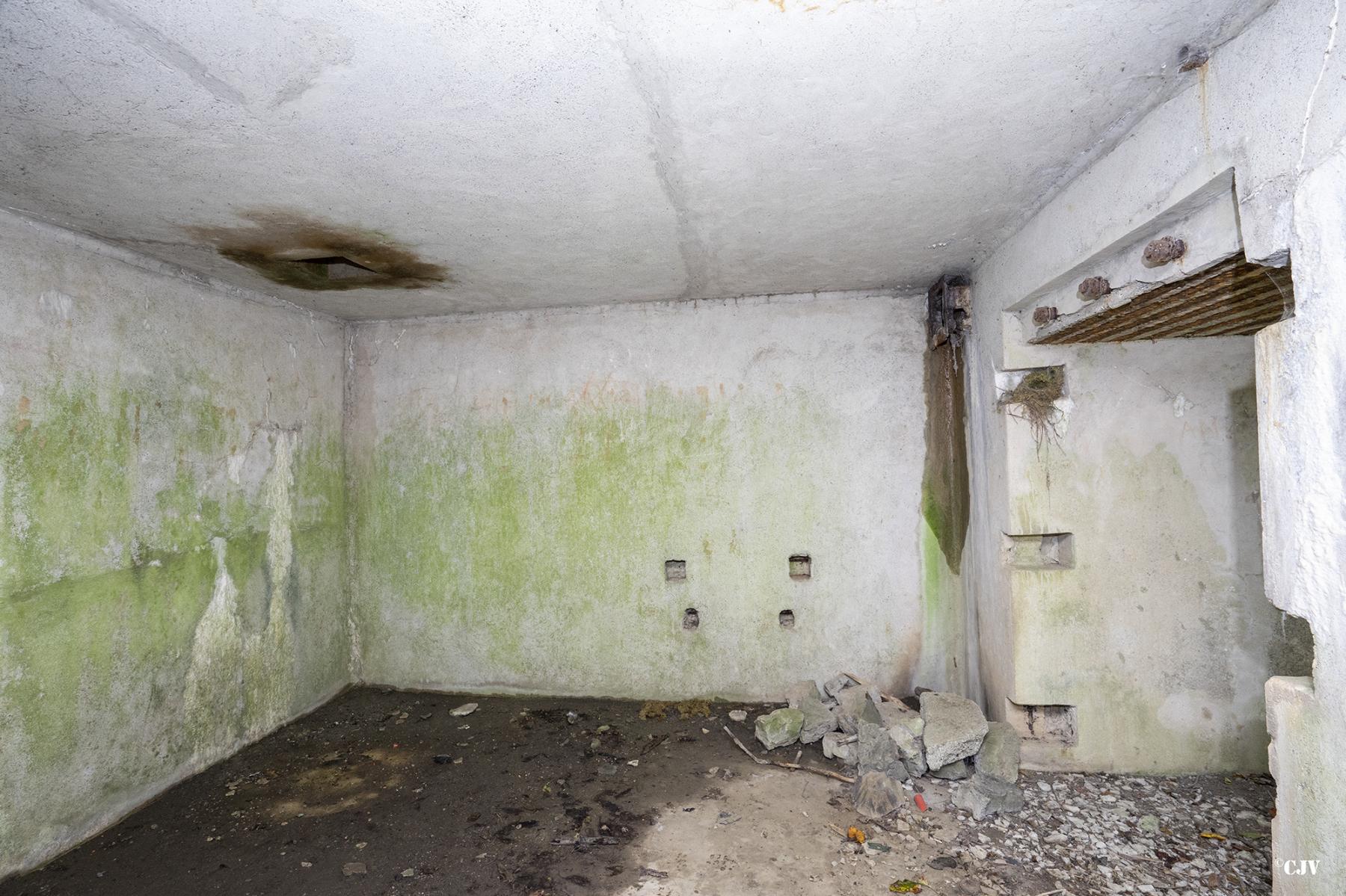 Ligne Maginot - B490 - CURGIES SUD-EST - (Blockhaus pour canon) - L'entrée - Lia VERMEULEN
