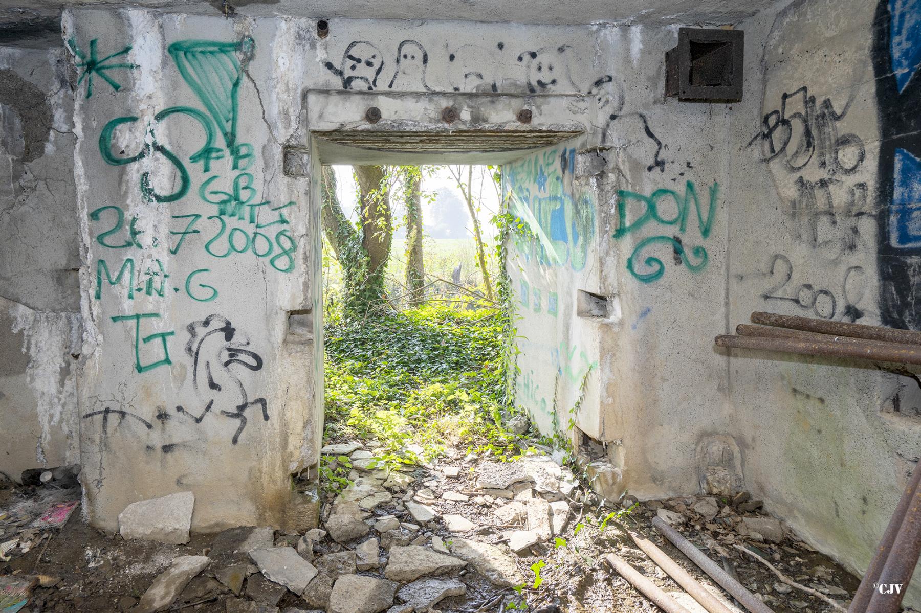 Ligne Maginot - B492 - JENLAIN NORD - (Blockhaus pour canon) -  - Lia VERMEULEN