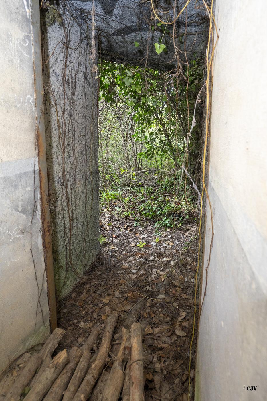 Ligne Maginot - B499 - PETITE AUNELLE - (Blockhaus pour canon) - Entrée hommes - Lia VERMEULEN