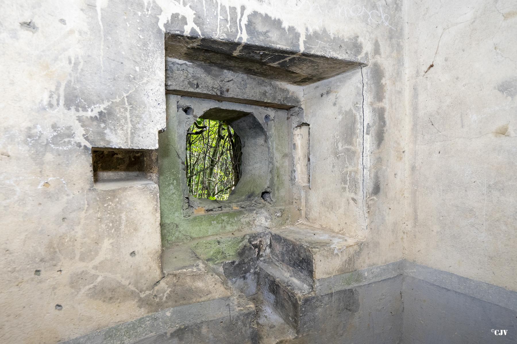 Ligne Maginot - B499 - PETITE AUNELLE - (Blockhaus pour canon) - Créneau de défense rapprochée - Lia VERMEULEN