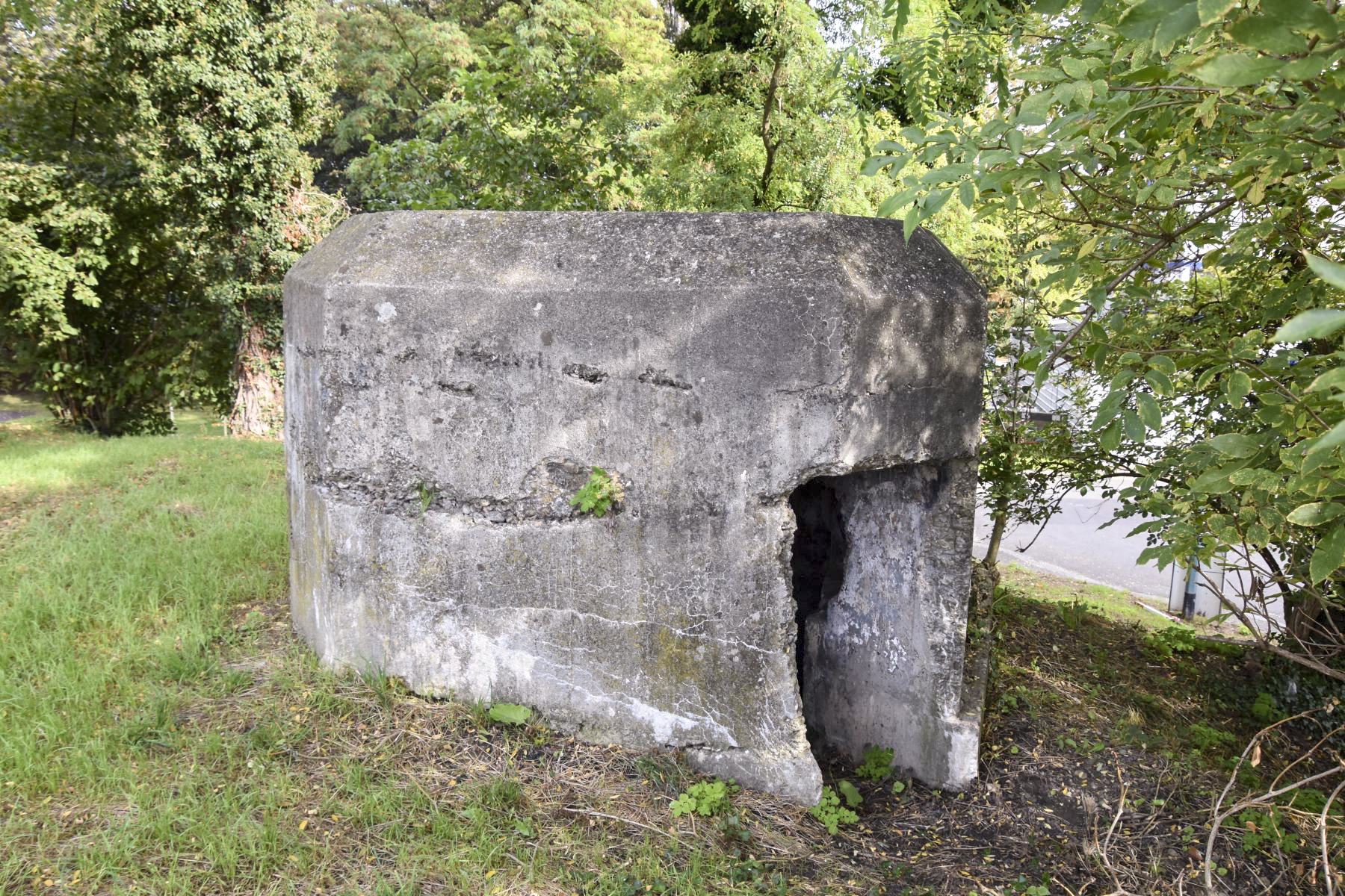 Ligne Maginot - HUNINGUE - (Blockhaus pour arme infanterie) - Entrée - Daniel Froehly
