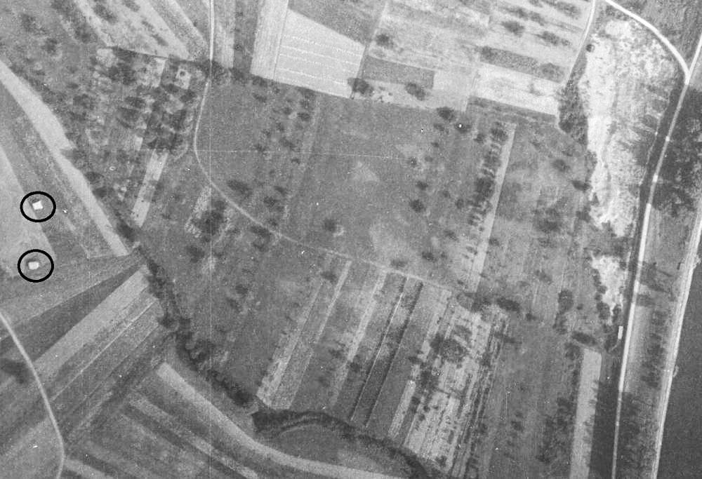 Ligne Maginot - SCHWEINECK 1 et 2 - Blockhaus de SCHWEINECK 1 et 2 - IGN - Géoportail 1947