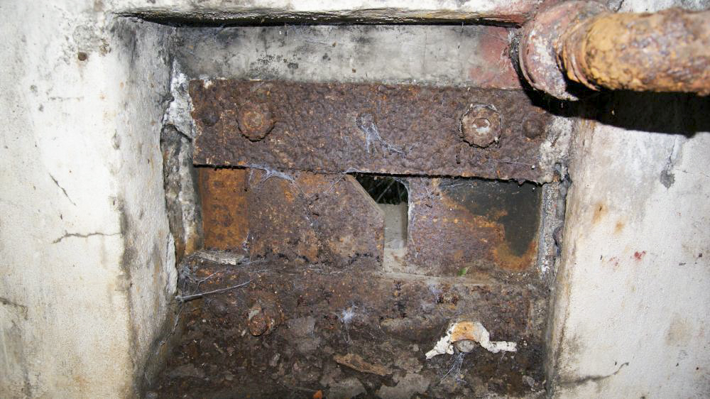 Ligne Maginot - LIEVRE OUEST - C7 - (Casemate d'infanterie) - Créneau FM - Segers