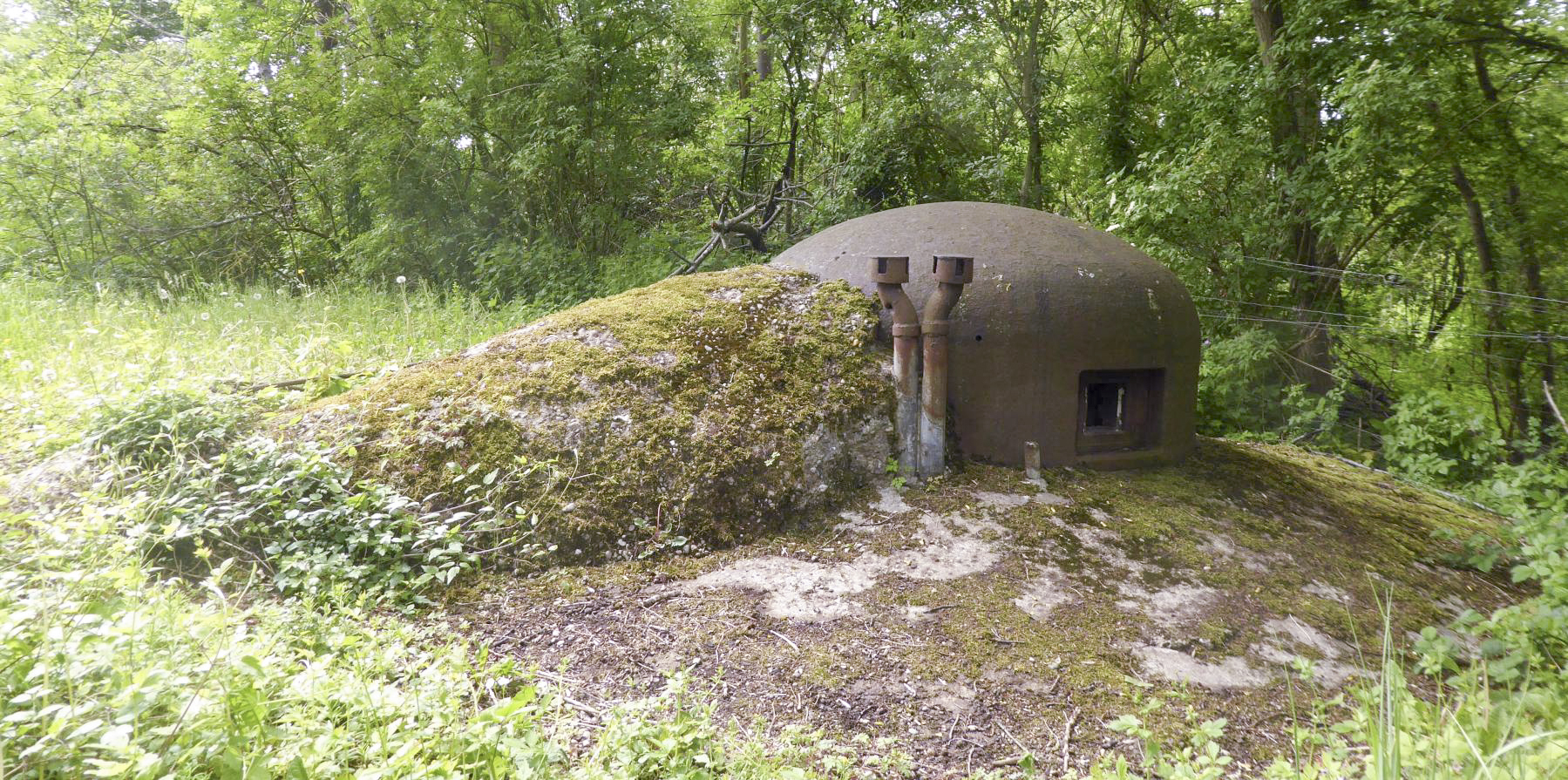 Ligne Maginot - NOTRE DAME D'AMOUR - C1 - (Casemate d'infanterie - double) - La cloche GFM - François VILLARS