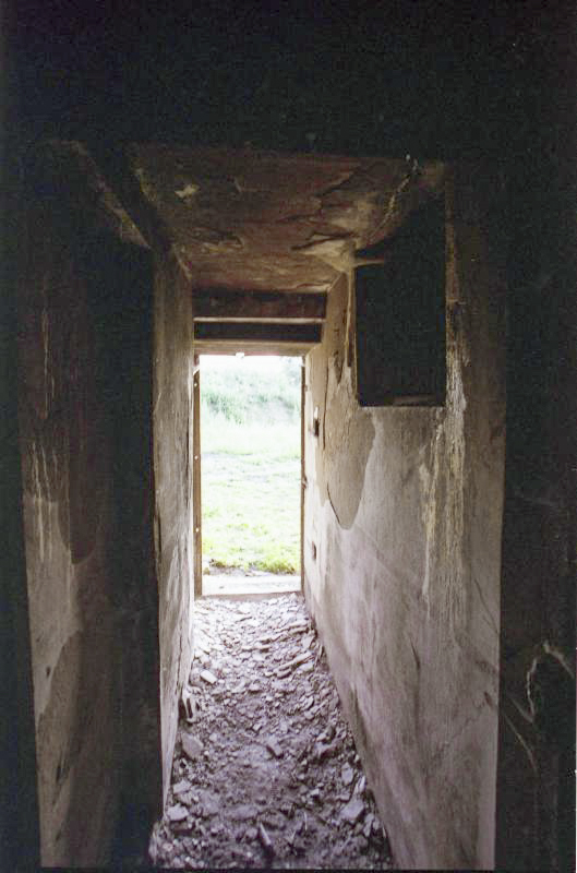 Ligne Maginot - TALANDIER - C13 - (Casemate d'infanterie - double) - Couloir d'entrée - Valentin Hemmert