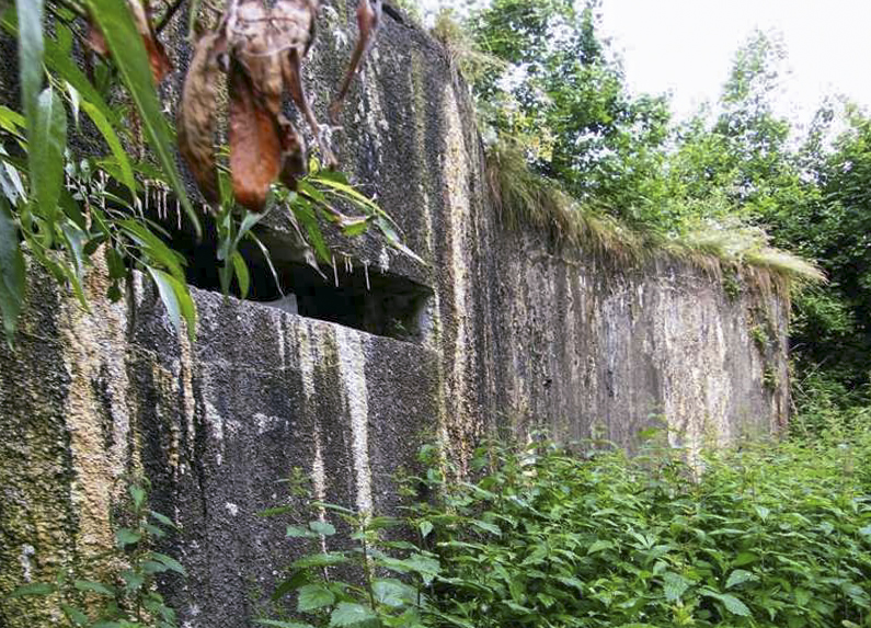Ligne Maginot - MAISON ROUGE - (Blockhaus lourd type STG / STG-FCR - Simple) -  - © Jean-Louis AUBLET & Sylvie MAINGUIN