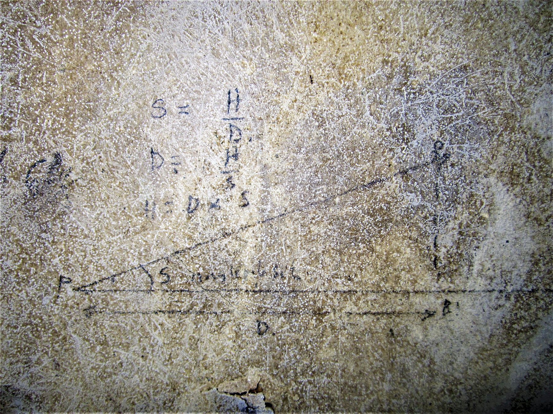 Ligne Maginot - LAVOIR - (Ouvrage d'artillerie) - Bloc 1
Calcul trigonométrique - Gregory Fuchs