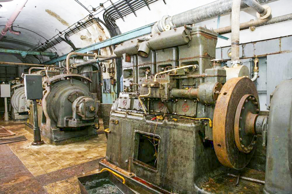 Ligne Maginot - LAVOIR - (Ouvrage d'artillerie) - L'usine électrique - ZEIG Marc
