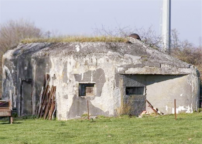 Ligne Maginot - B547 - CHAPELLE SAINT HUBERT - (Blockhaus pour canon) -  - AALMA - www.lignemaginot.com