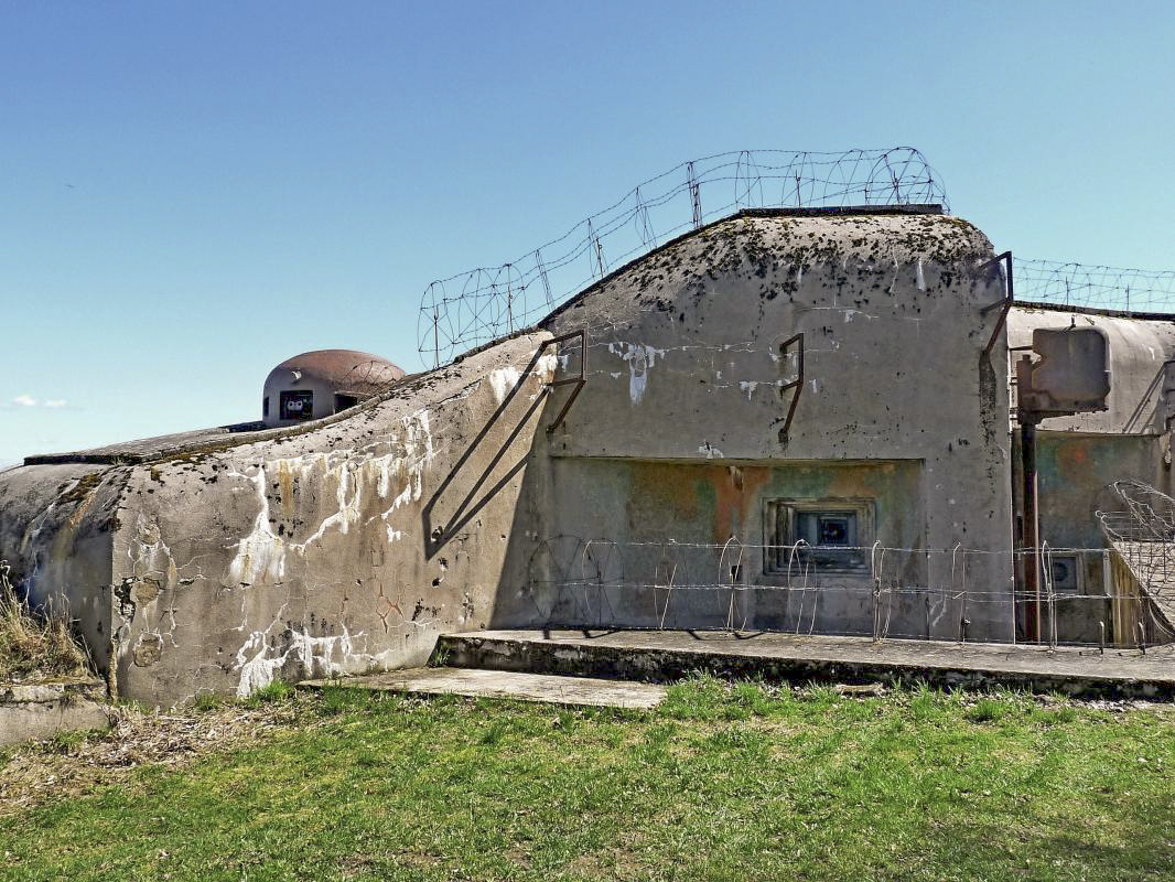 Ligne Maginot - EINSELING - A36 - (Ouvrage d'infanterie) - Vue sur la chambre de tir JM/47 et la cloche JM - Sylvie Laure LAMBERT