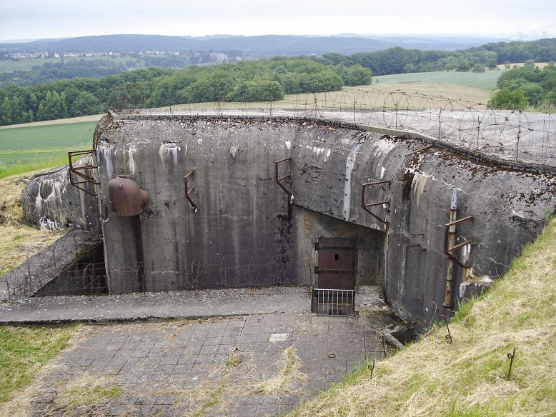 Ligne Maginot - EINSELING - A36 - (Ouvrage d'infanterie) - Vue sur l'entrée - Kerfent