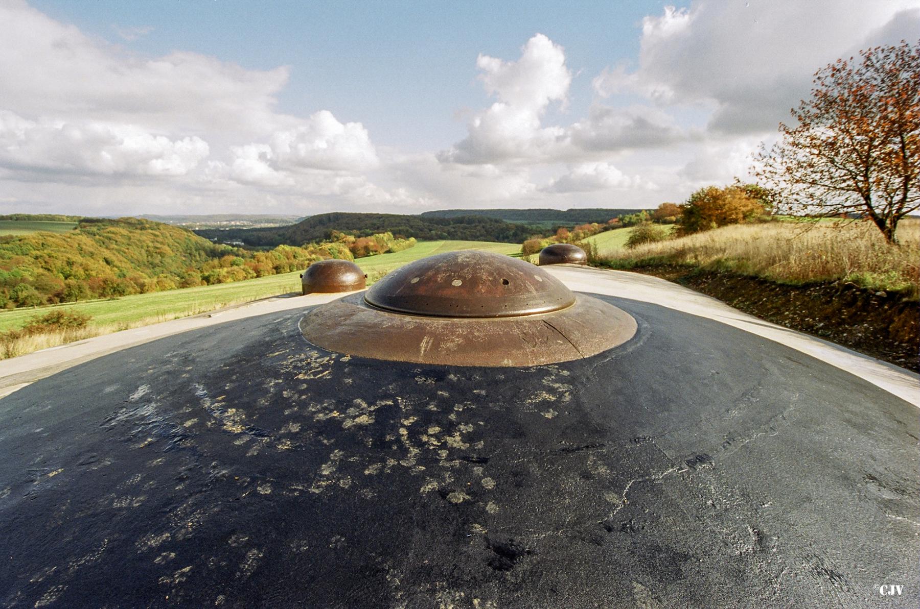 Ligne Maginot - EINSELING - A36 - (Ouvrage d'infanterie) - La tourelle de mitrailleuses éclipsée - Lia VERMEULEN