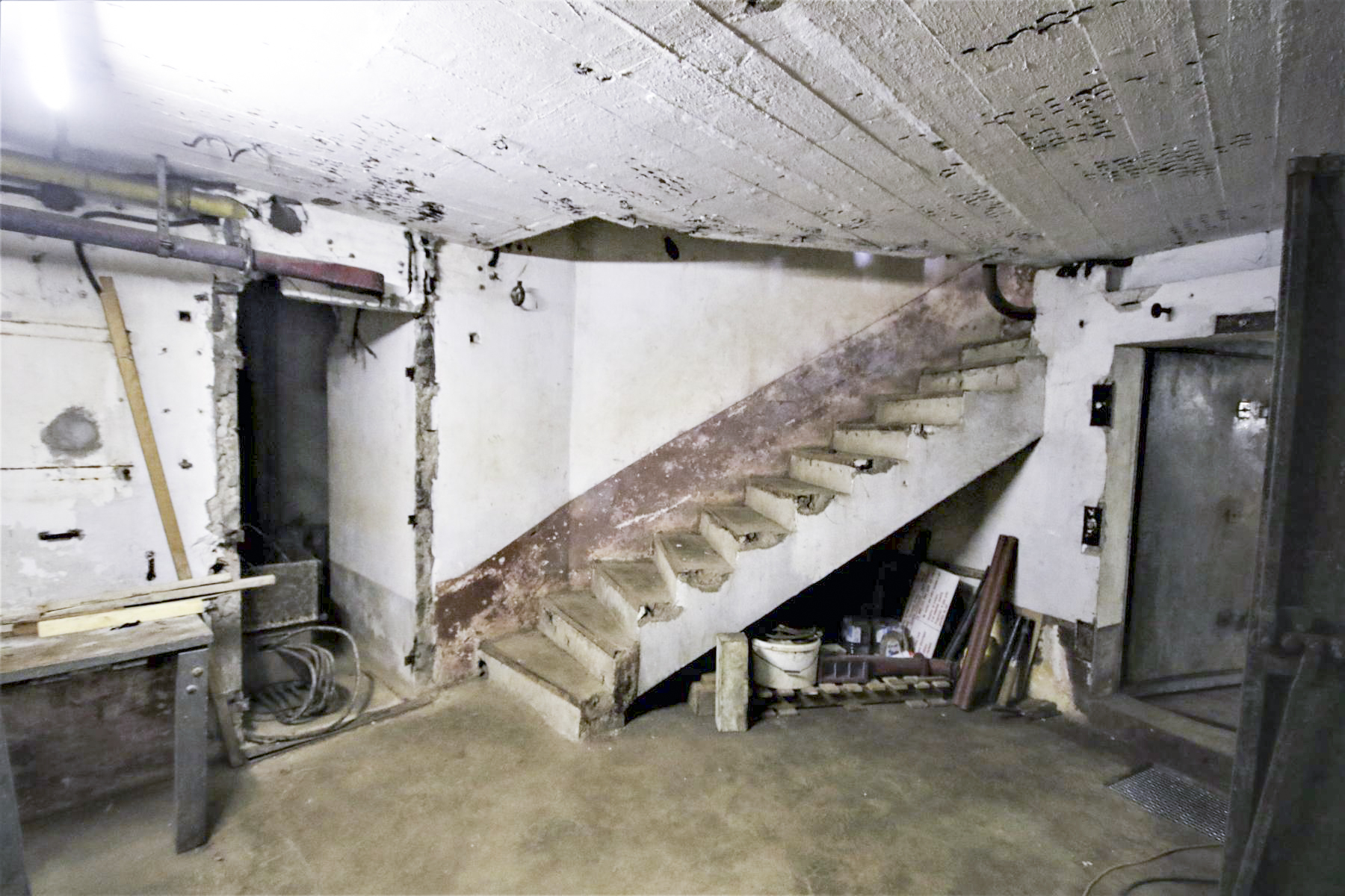 Ligne Maginot - EINSELING - A36 - (Ouvrage d'infanterie) - Accès à l'étage inférieur - Michel & Philippe ZIMMER