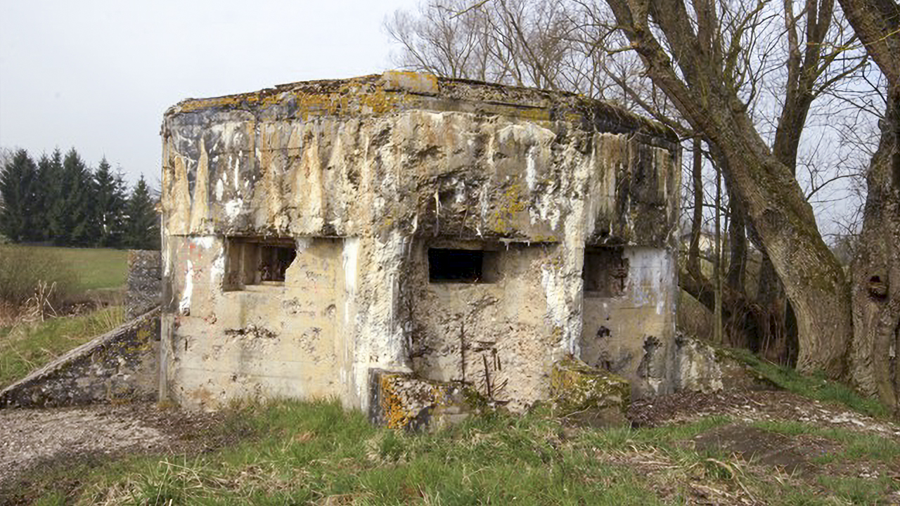 Ligne Maginot - DIGUE DE REMERING 1 - R114 - (Blockhaus pour arme infanterie) - Le blockhaus R114 - Association Les Bergers des Pierres