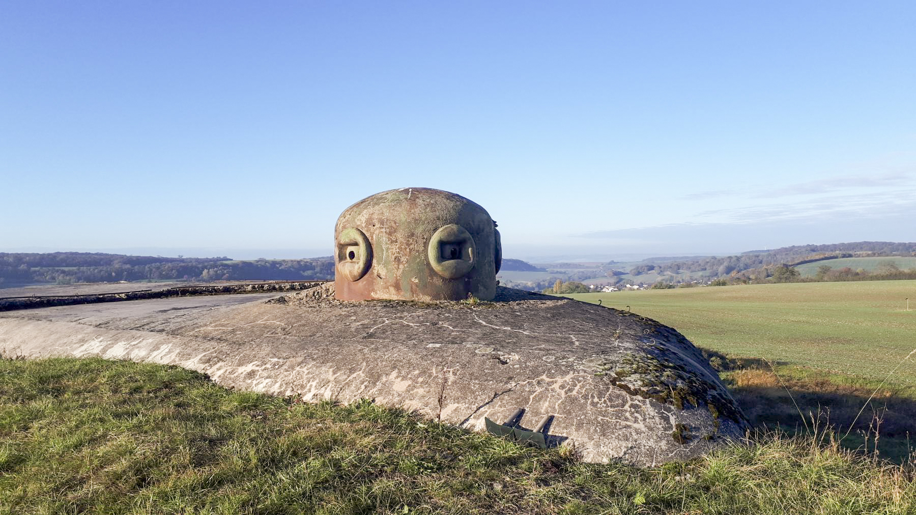Ligne Maginot - BAMBIDERSTROFF NORD - C70 - (Casemate d'infanterie) - Cloche GFM type A modifiée B - Gregory Fuchs
