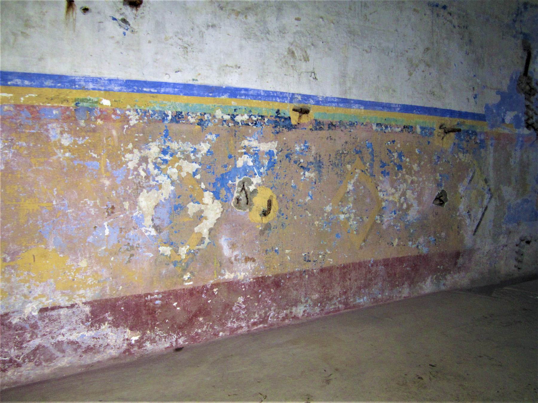 Ligne Maginot - BAMBIDERSTROFF NORD - C70 - (Casemate d'infanterie) - Frise murale - Gregory Fuchs