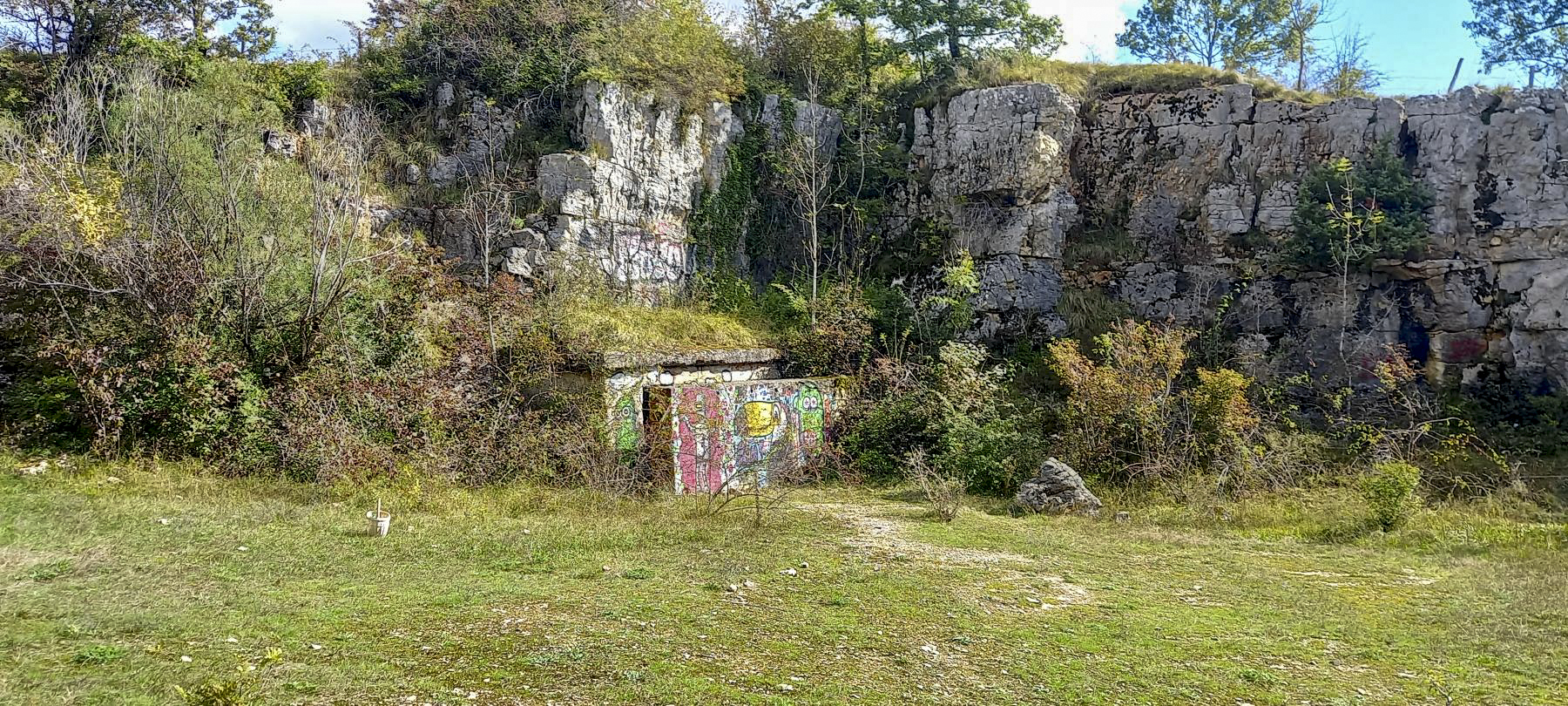 Ligne Maginot - MONT MOUREX (9° RAD) - (PC) - Vue générale de la carrière. - Dirknet