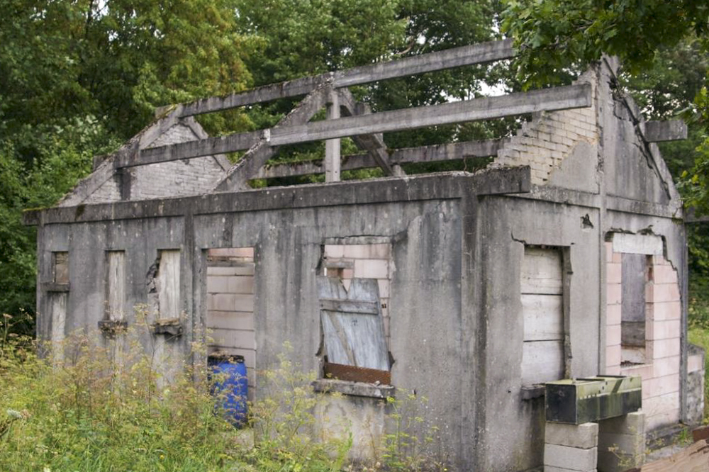 Ligne Maginot - WITTRING - (Casemate d'infanterie) - Le casernement léger à proximité de la casemate, qui comprenait un refectoire et une cuisine - BACH T.