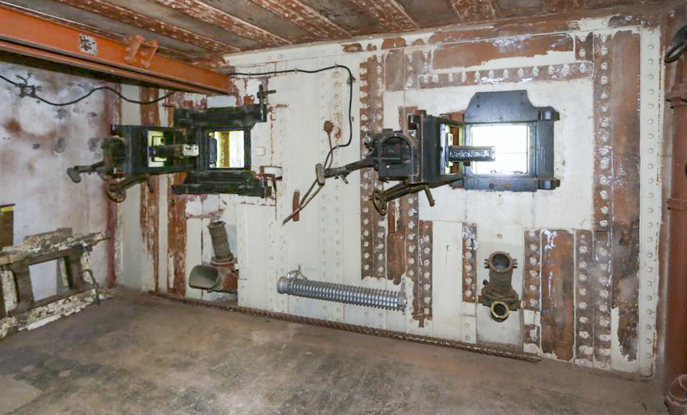 Ligne Maginot - WITTRING - (Casemate d'infanterie) - Chambre de tir - Grami
